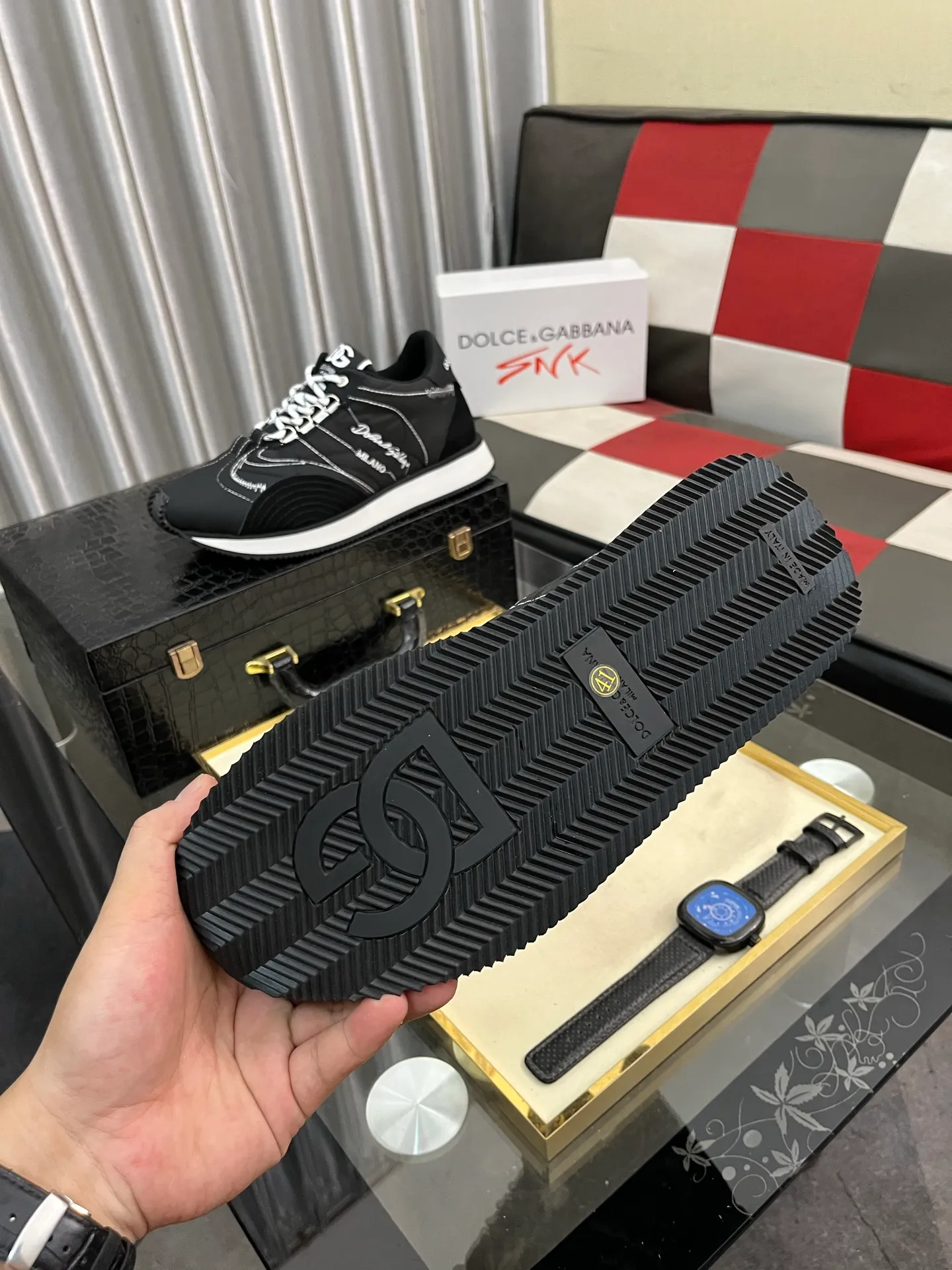 Men's men's shoes 💰480⌚️⌚️【Dg～】Men's casual shoes 2025z cabinet sales simultaneously 🔶Size: 36-46#️⃣ 🔷1 color🔜The upper is made of multi-material splicing ➕Genuine leather lining, comfortable and breathable, sole: original comfortable and wear-resistant outsole, ⚠️real thing📱photographed🎬real thing is better📢📢📢